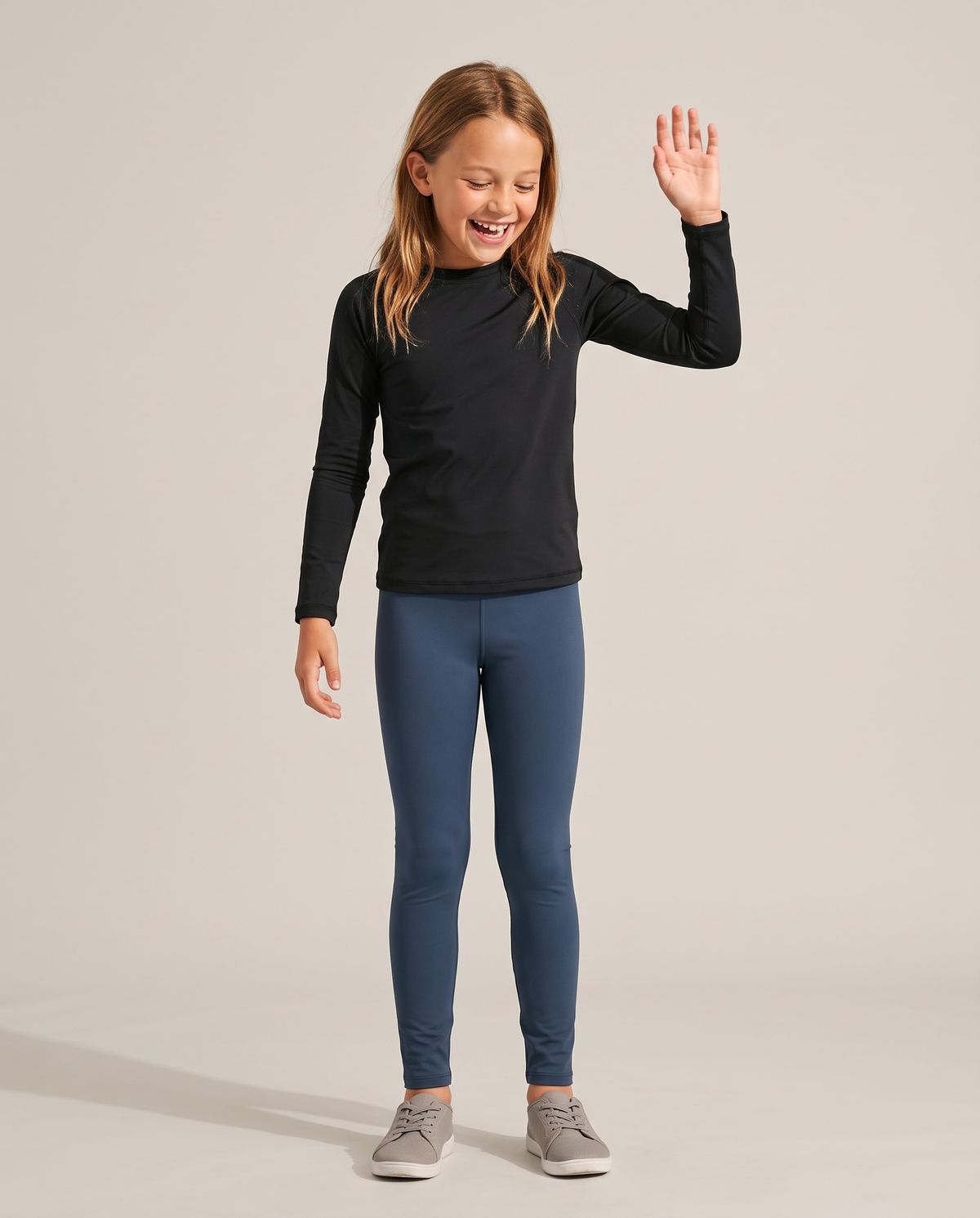 Hale Navy Girls Leggings Girls Leggings — Lolekai