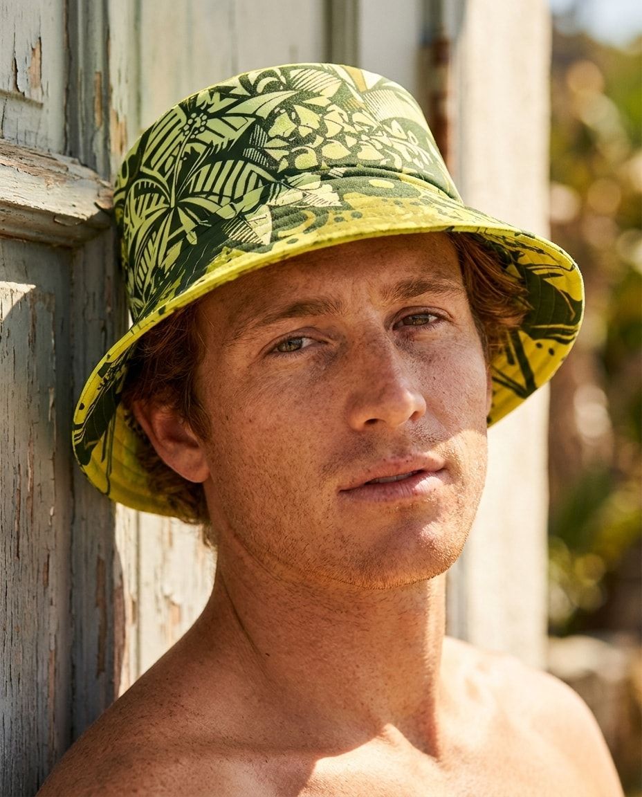 Lime Lani Kai bucket hats — view 1 of 2