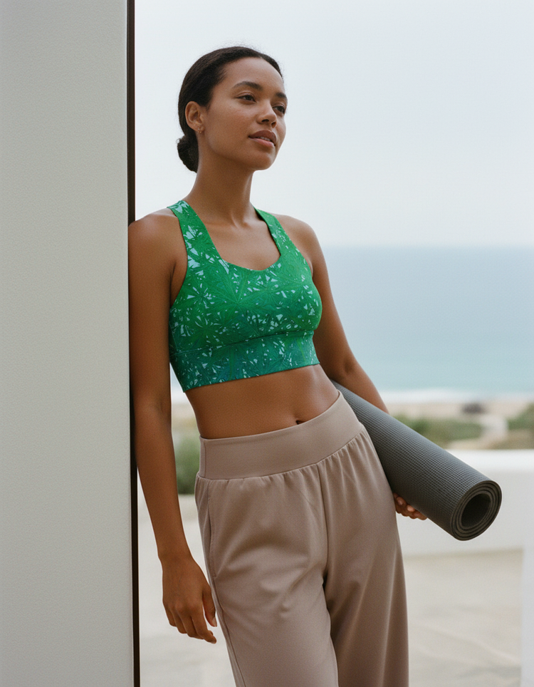 Serene Crest Yuki Longline Sports Bra