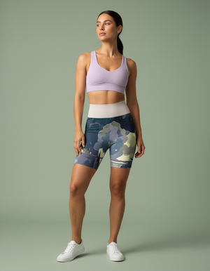 Serenity Yoga Shorts Yoga Shorts — Dripper