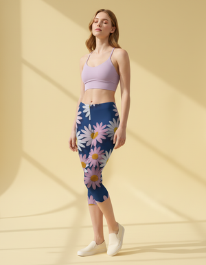 Bloom Capri Leggings Capri Leggings — Dripper