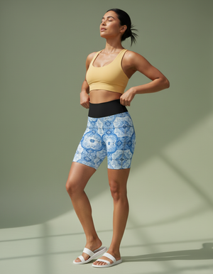 Algarve Yoga Shorts Yoga Shorts — Dripper