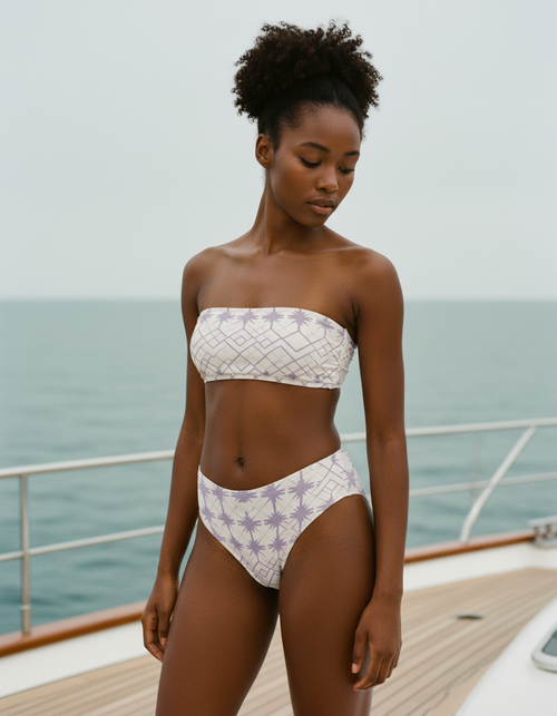 Angora Harmony Bandeau Bikini Bandeau Bikini — Lolekai