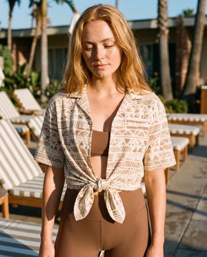 Puna women's hawaiian shirts
