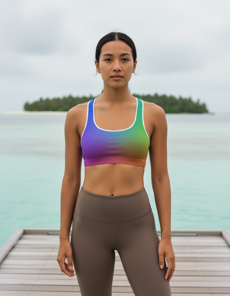 Color Fusion Sports Bra