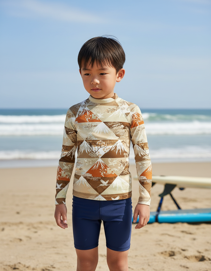 Rashguard — Kids Amber Haze Zenith