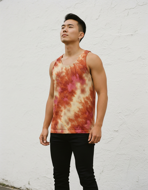 Men's Burnt Sienna Eclipse tank tops