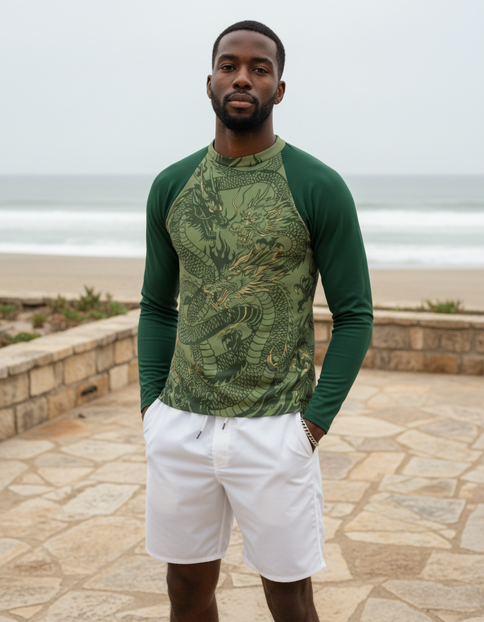 Rashguard — Men's Sycamore Ember