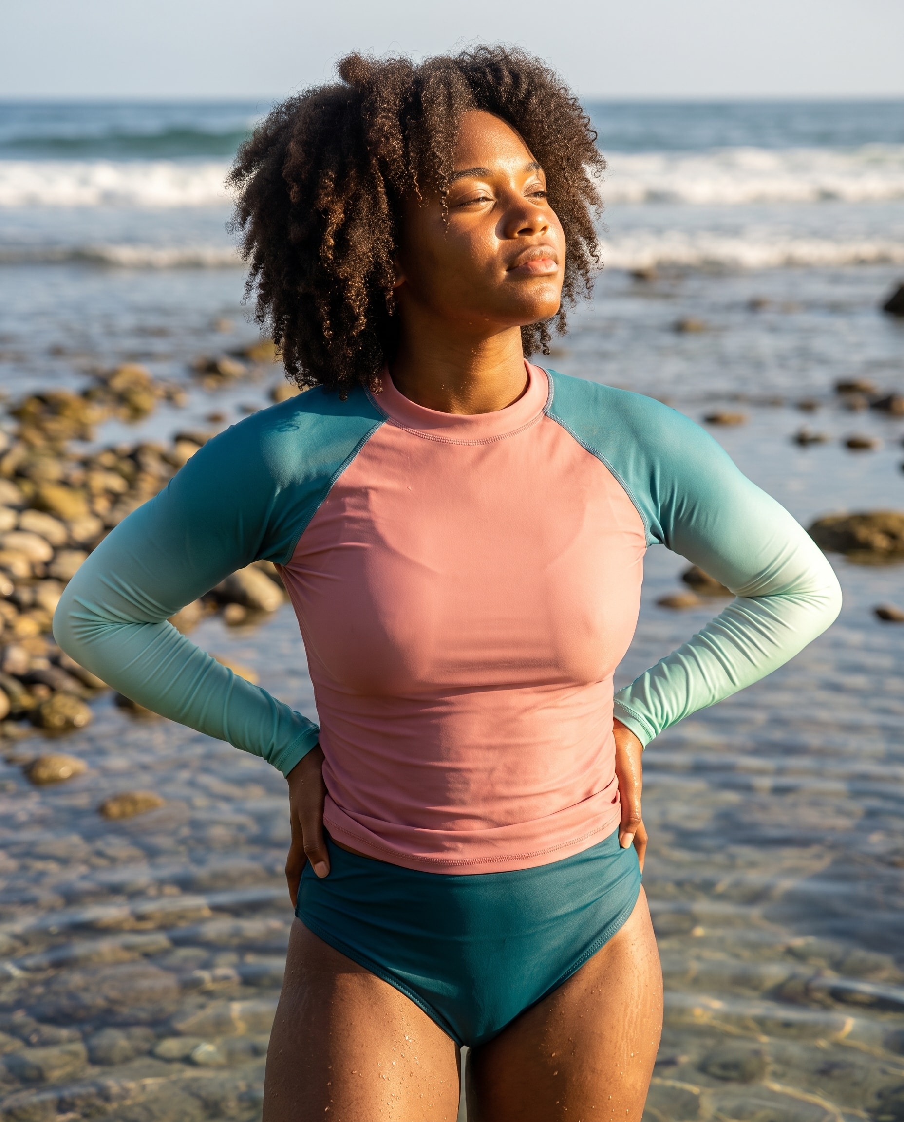 Long Sleeve in Transformative Teal Prism