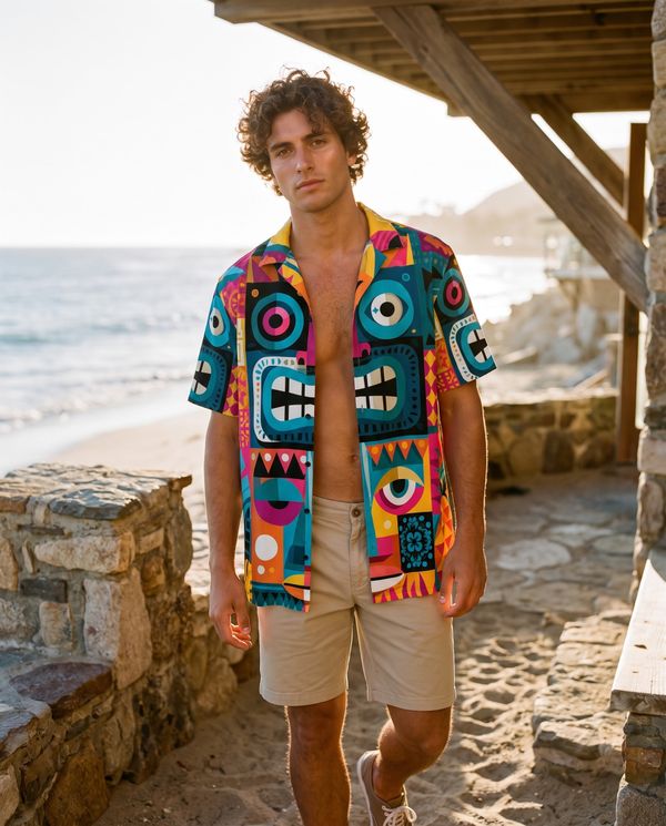 Moai Hawaiian Shirt