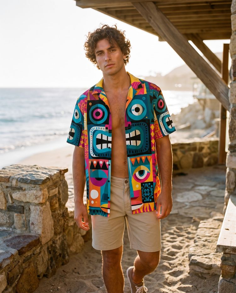 Moai Hawaiian Shirt