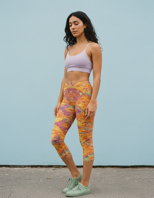 Muskmelon Tsubaki Leggings Capri Leggings — Dripper