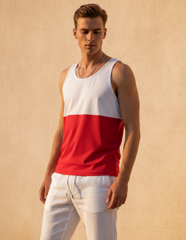 Polish Collection men's tank tops