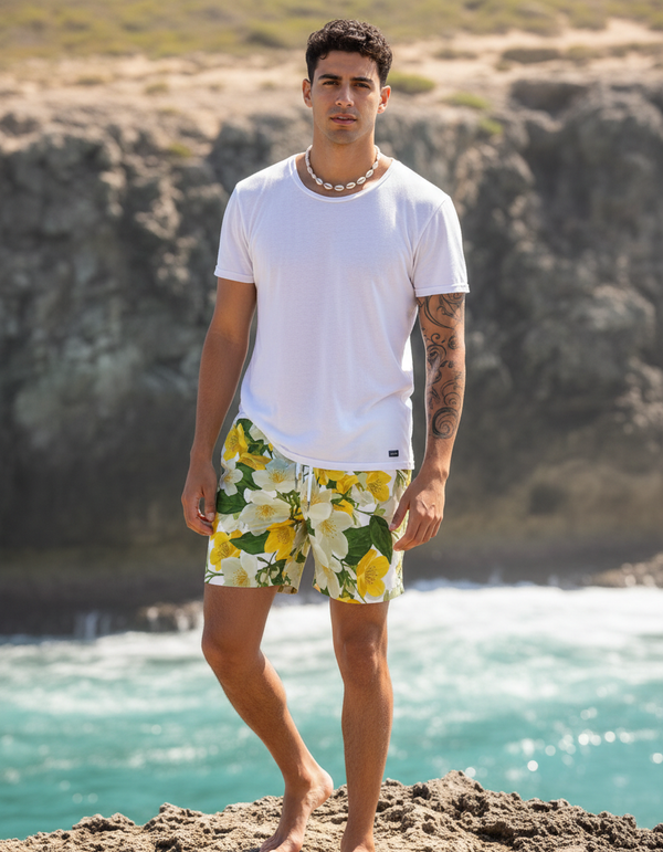 Men's Swim Trunks in Sahara