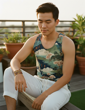Angora Shinkai Tank Top Men's Tank Top — Dripper