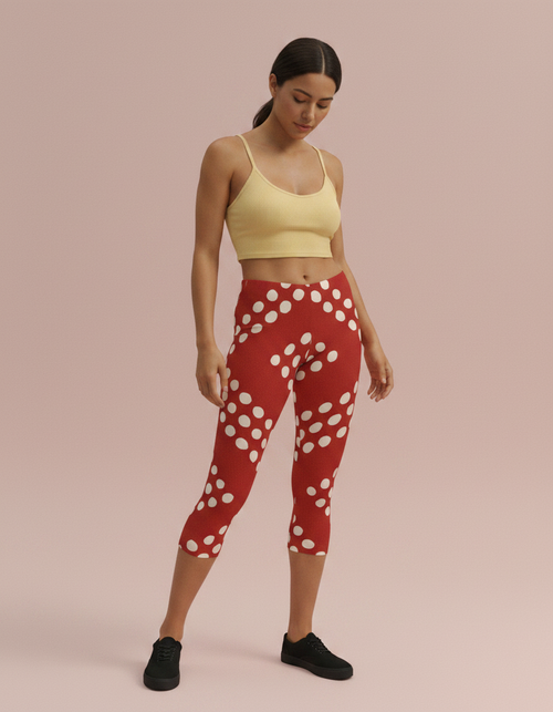 Kumo Leggings Capri Leggings — Dripper