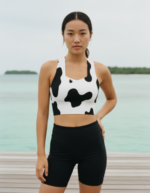 Moo Sports Bra Longline Sports Bra — Dripper