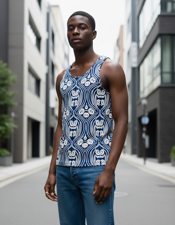 Tatewaku Tank Tops tank tops