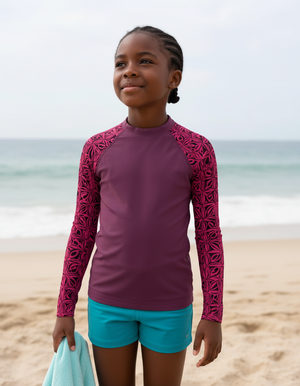 Kids Amaranth Chord kids rashguards