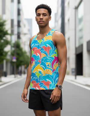 Echo Tank Top Men's Tank Top — Dripper