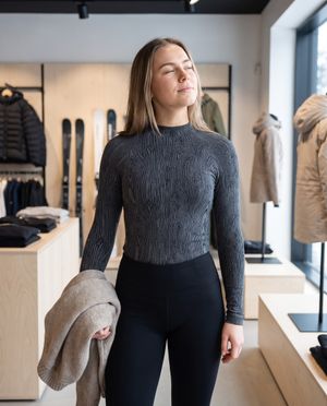 Glacier Grain Base Layer Top women's base layers