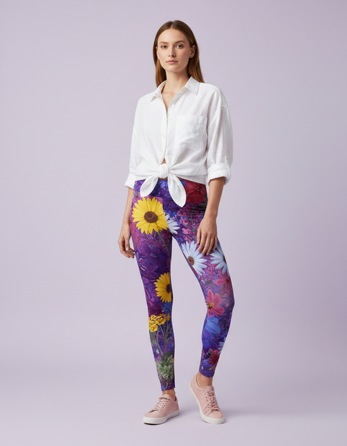 Bloom Leggings Women's Leggings — Dripper