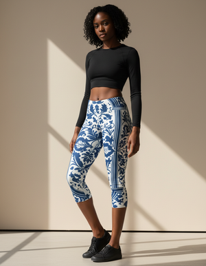 Azure Capri Leggings bikini — Dripper