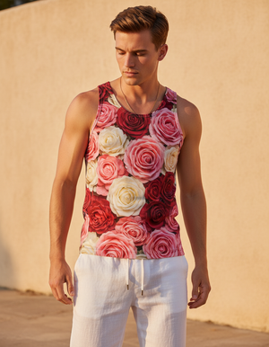 Petal Tank Top Men's Tank Top — Dripper