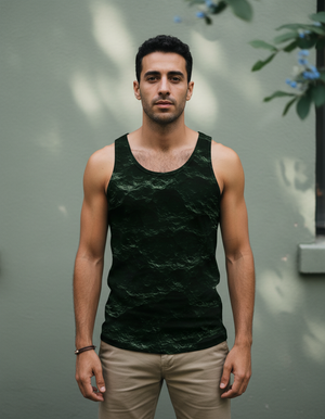 Men's Runway Emerald Eclipse men's tank tops