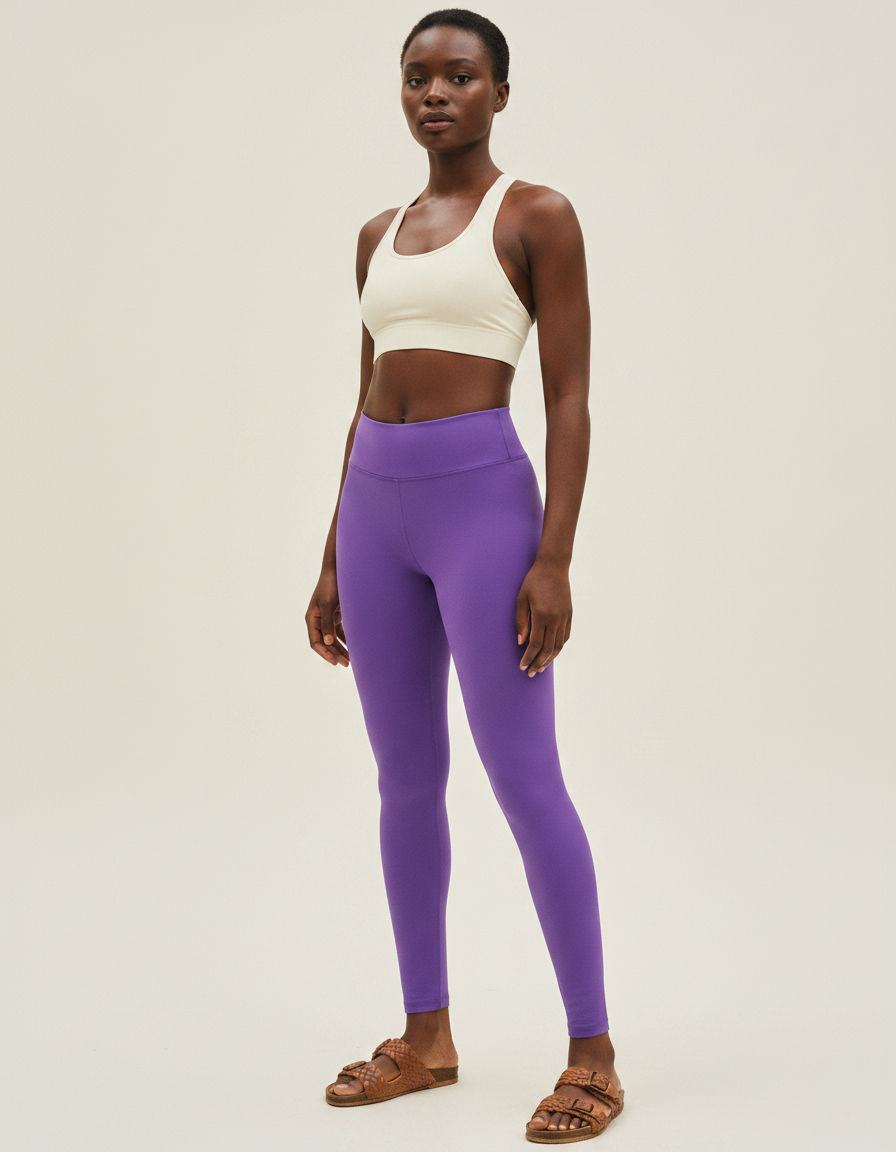 Full-Length Leggings in Violet