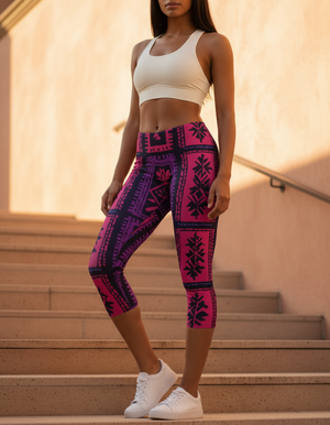 Chaska capri leggings