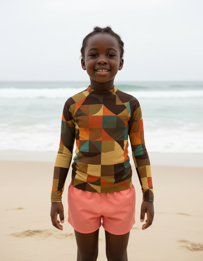 Rashguard — Kids Amber Haze Dwell