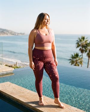 Amaranth Ember plus size leggings
