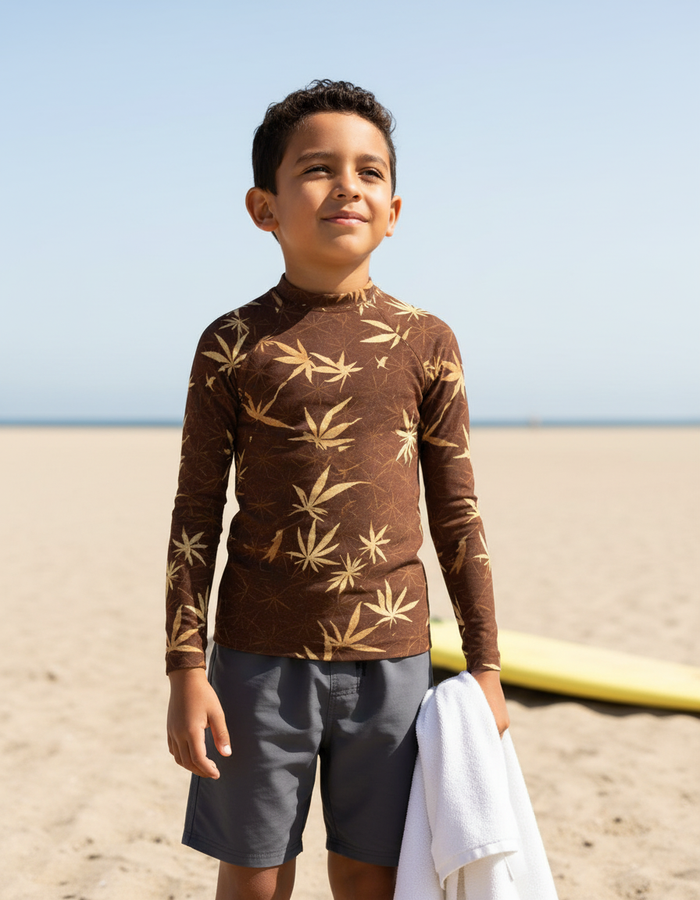 Rashguard — Kids Muskmelon Mizu