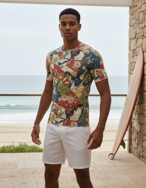 Men's Mizuki men's short-sleeve rashguards