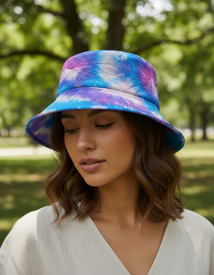 Serene Ripples Drift Bucket Hat