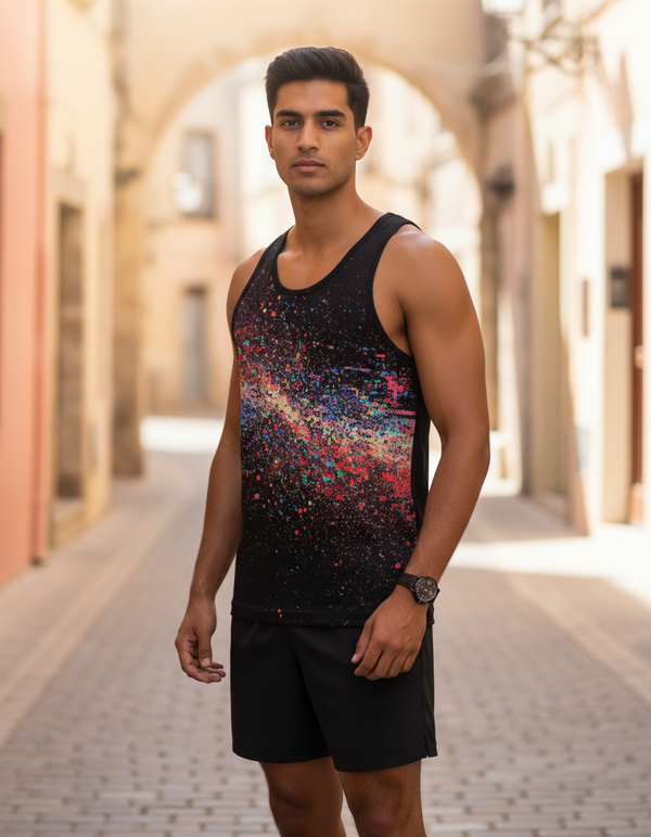 Glitch Collection tank tops