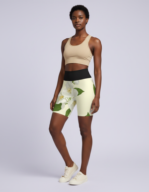 Sari Yoga Shorts Yoga Shorts — Dripper