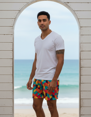 Lava Falls Nami men's swim trunks