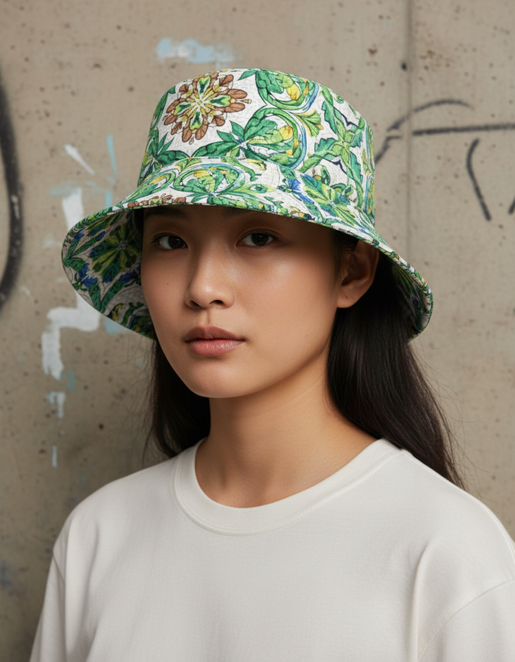 Emerald Waves Smeraldo Bucket Hat