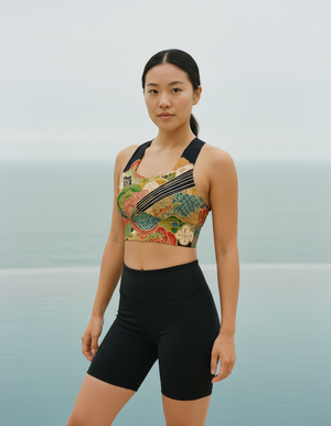 Hikari longline sports bras