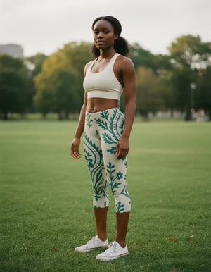 Transformative Teal Pavitra leggings