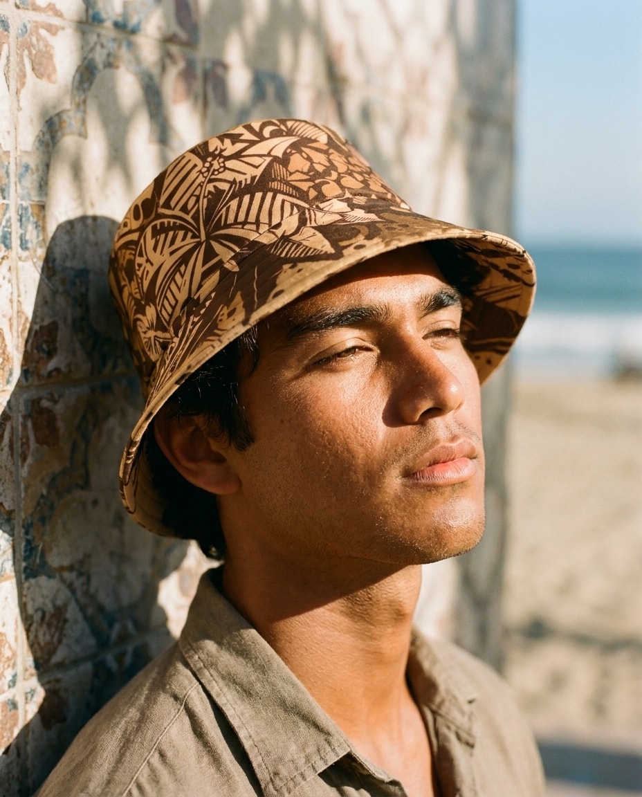 Bucket Hat in Amber Haze Lani Poni