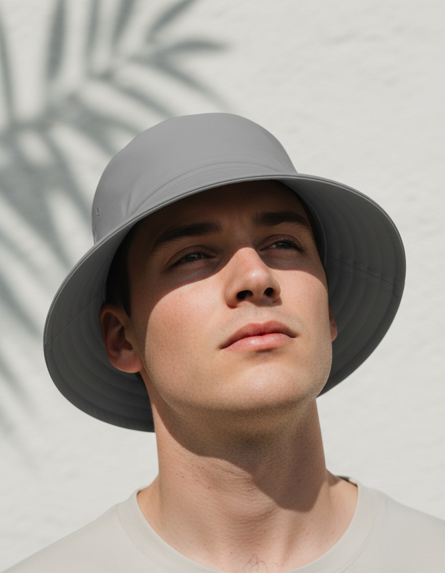 Bucket hat in Smoke