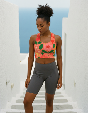 Lagoon Longline Sports Bra Longline Sports Bra — Dripper