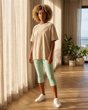 Jelly Mint Zest swim & gym leggings