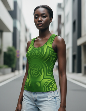 Women's Runway Emerald Prism tank tops