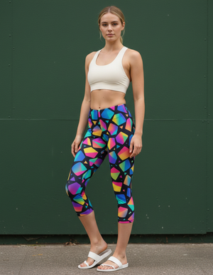Lustre Capri Leggings bikini — Dripper