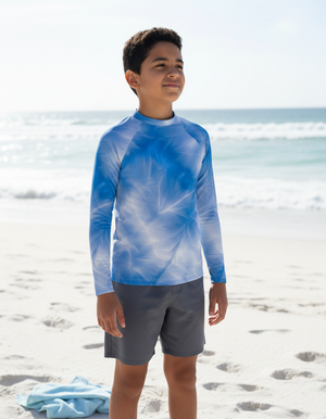 Marina Frost Rash Guard Youth Rash Guard — Dripper