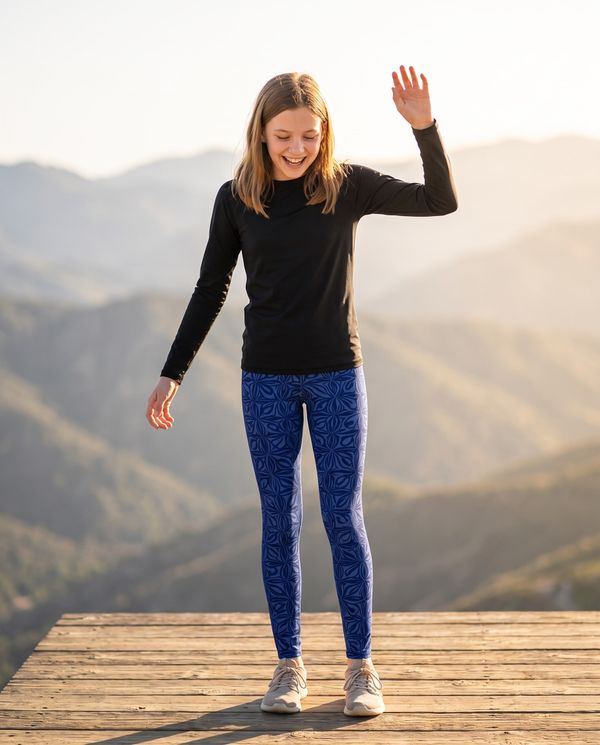 Bicolor Collection girls youth leggings